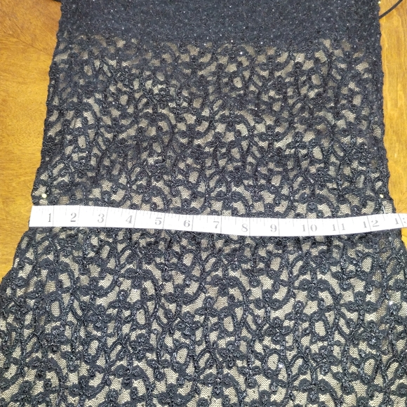 Forever 21 Large Black Sparkly dress Strappy Backless - Picture 8 of 10